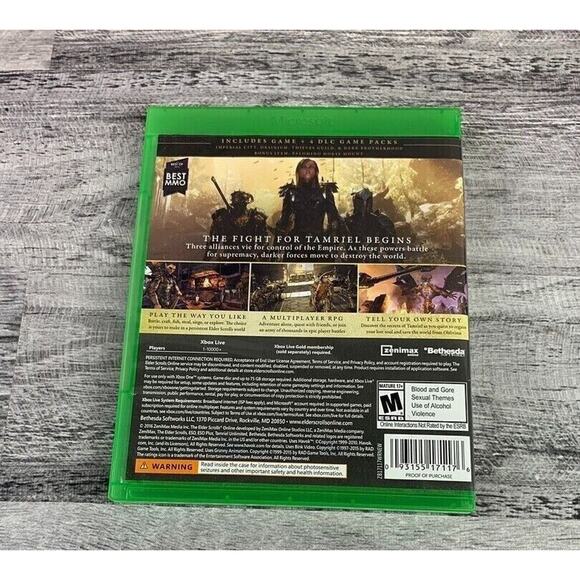 The Elder Scrolls Online Gold Edition Xbox One Video Game - Picture 2 of 3